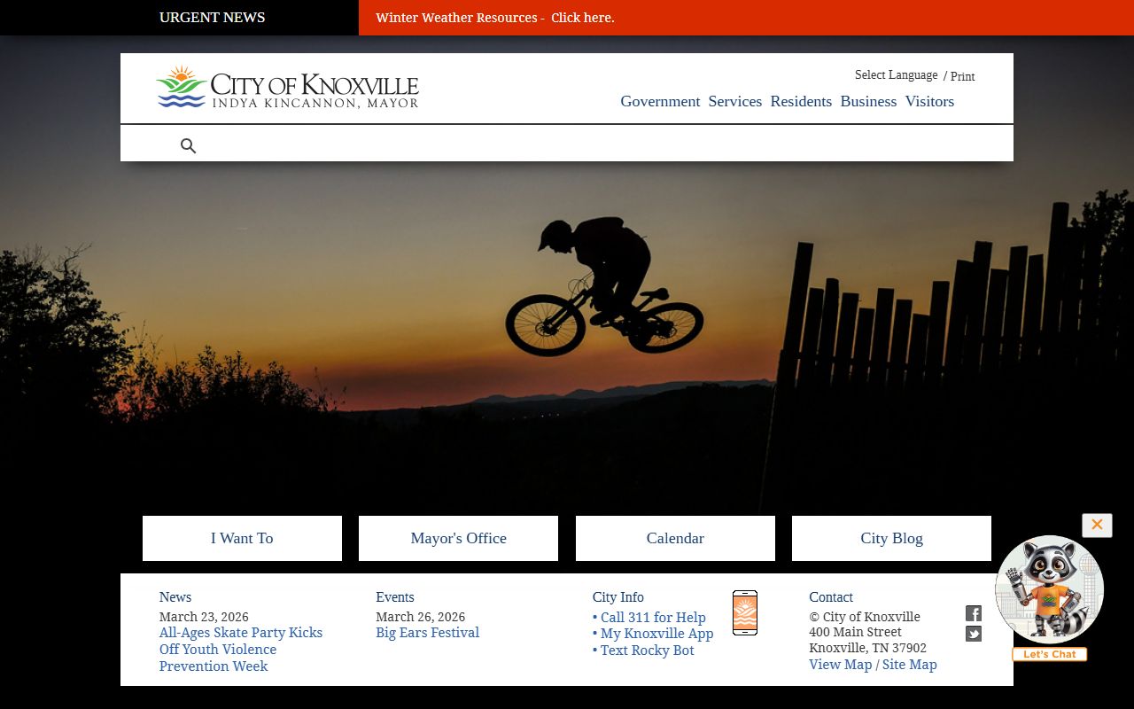 Knoxville Court Docket at Knoxville City Court