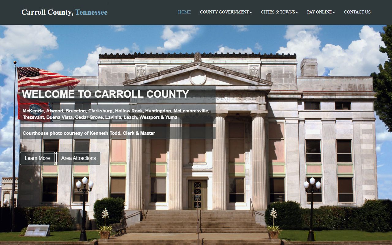Carroll County Court Docket county clerk portal