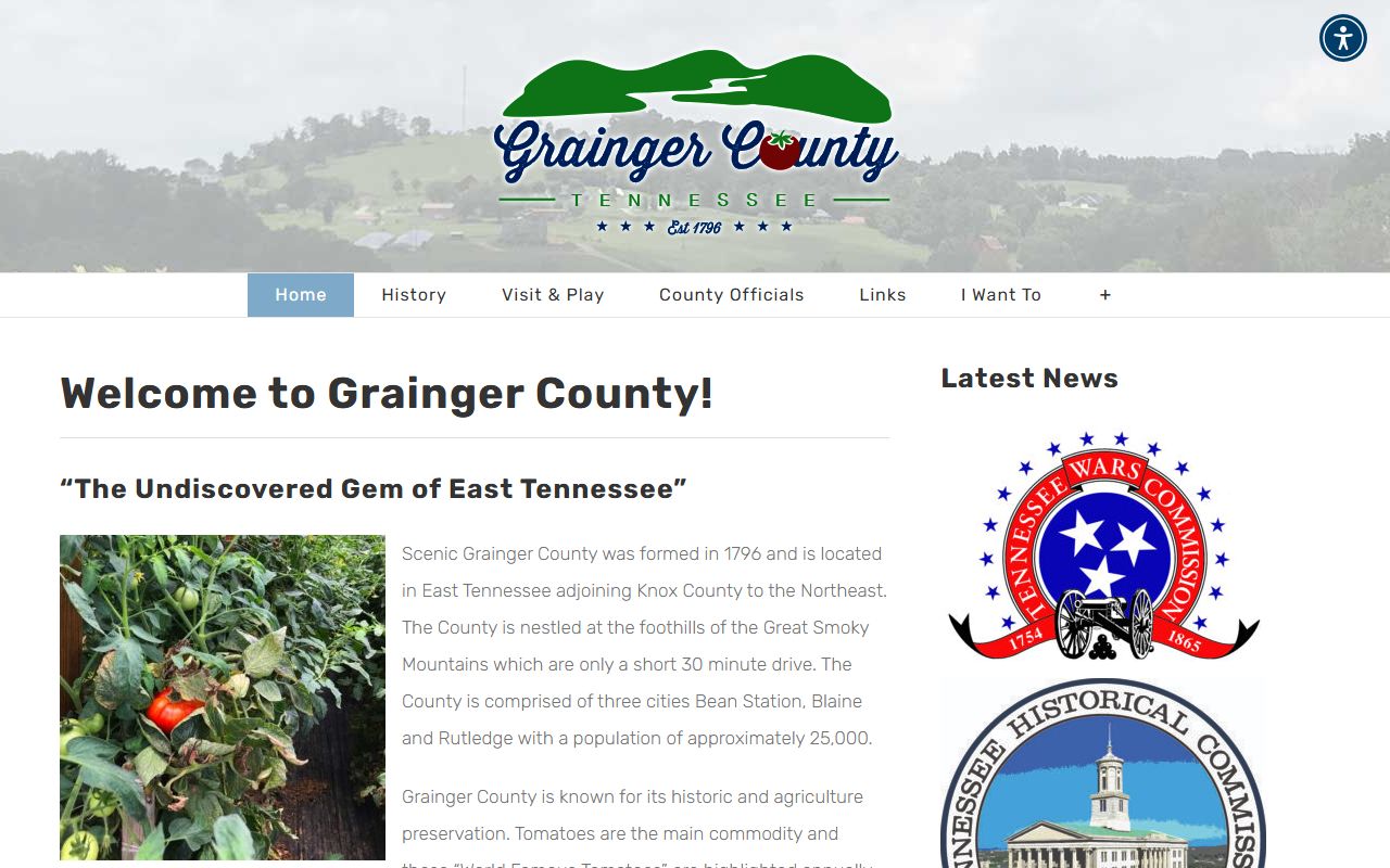Grainger County Court Docket county government resource