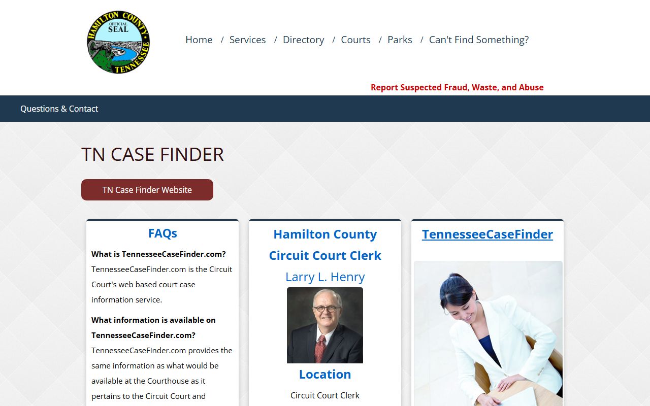 Hamilton County Court Docket circuit court case finder