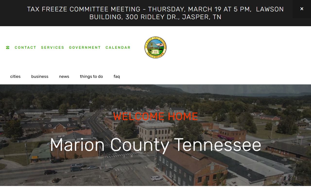 Marion County Court Docket county records resource