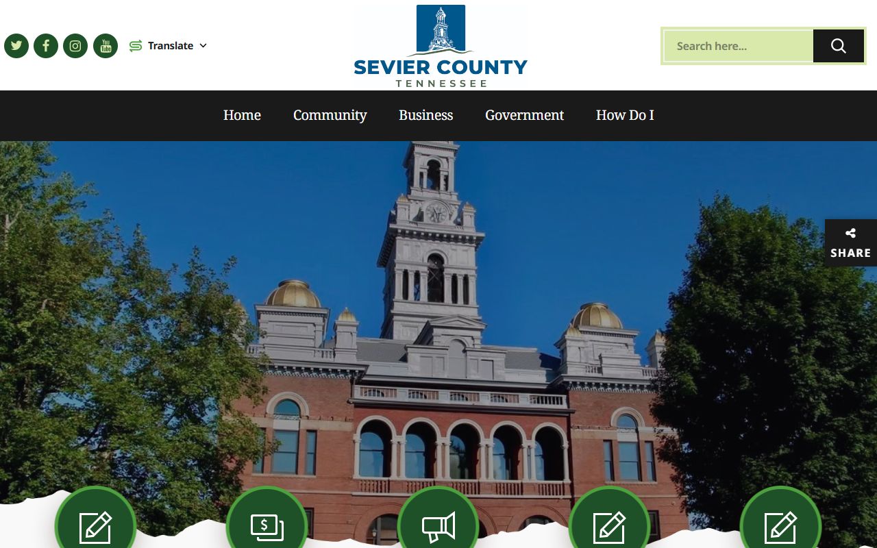 Sevier County Court Docket county government resource