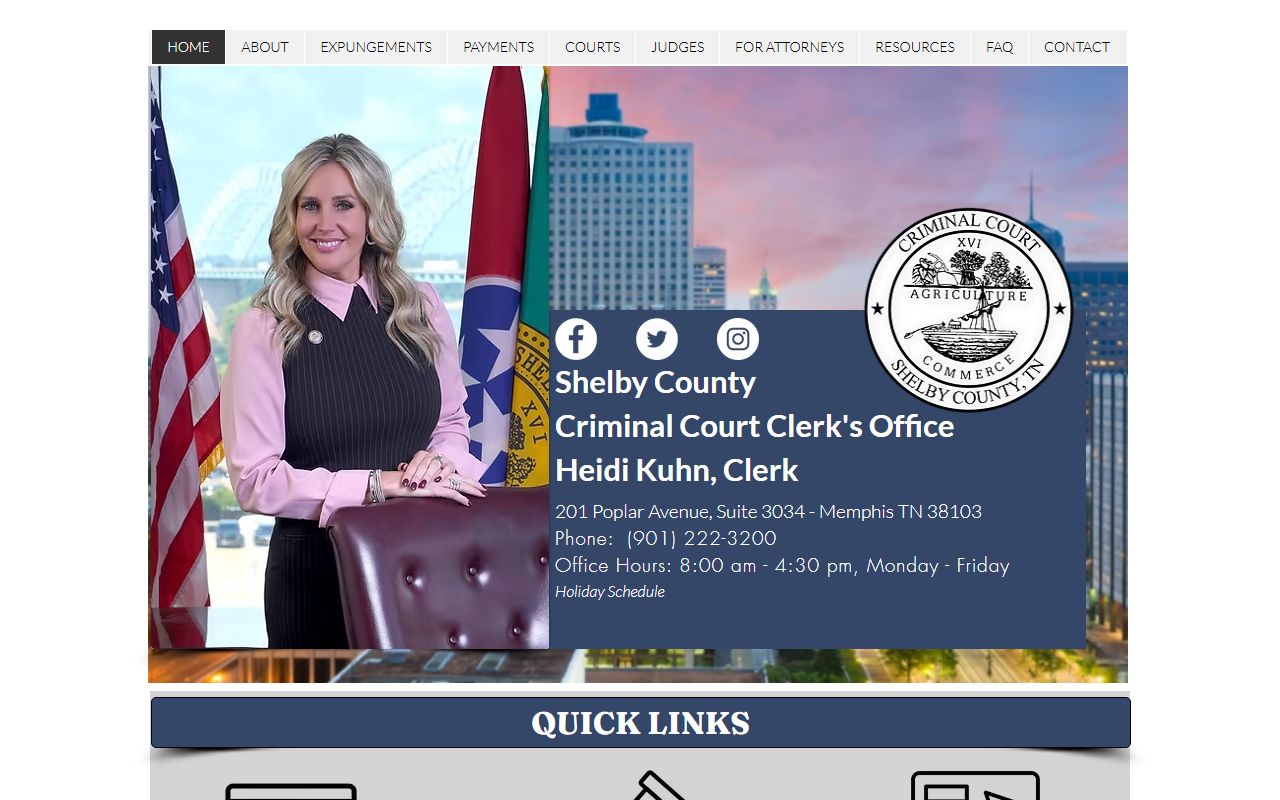 Shelby County Court Docket circuit clerk resource